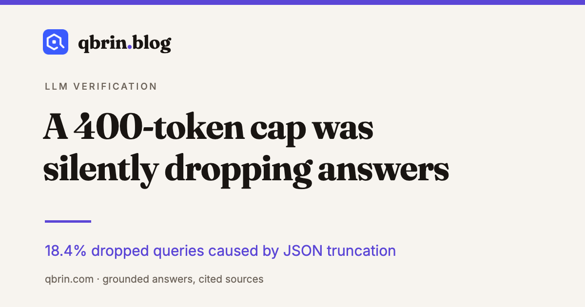Verifier token cap parse error visual